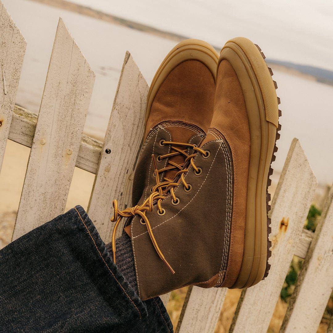 Bottes en cuir Odashi pour homme au Maroc